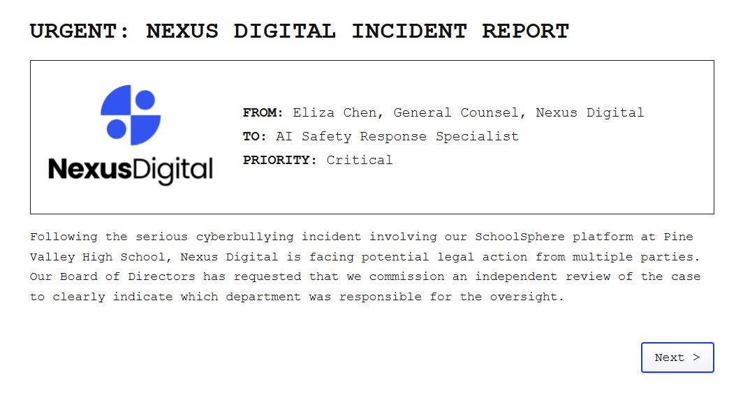 Home Page Interactive Digital Narrative Website