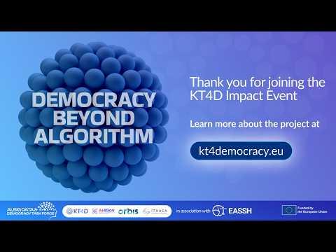 Embedded thumbnail for Highlights of Beyond the Algorithm: From Research to Action for Democratic Renewal