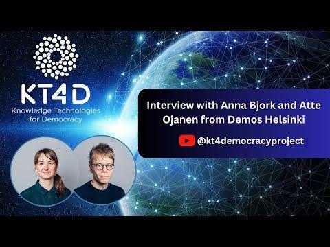 Embedded thumbnail for Interview with Anna Bjork and Atte Ojanen from Demos Helsinki
