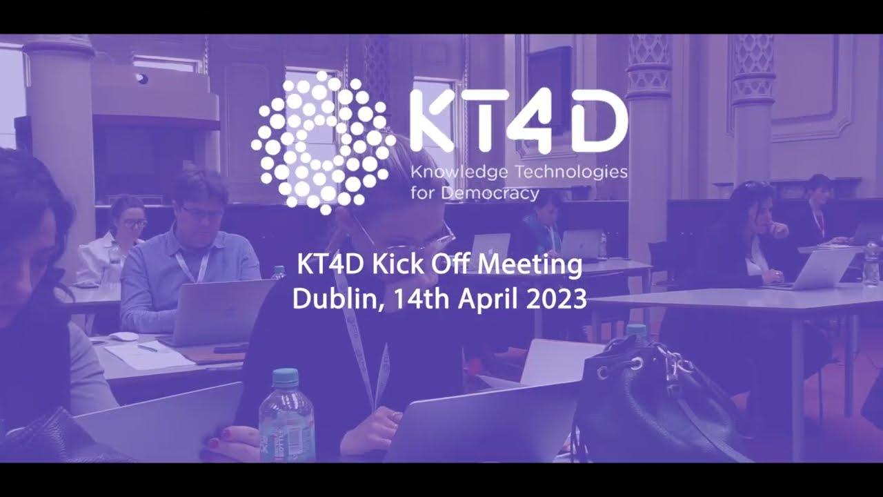 Embedded thumbnail for Welcome to the Knowledge Technologies for Democracy KT4D Project