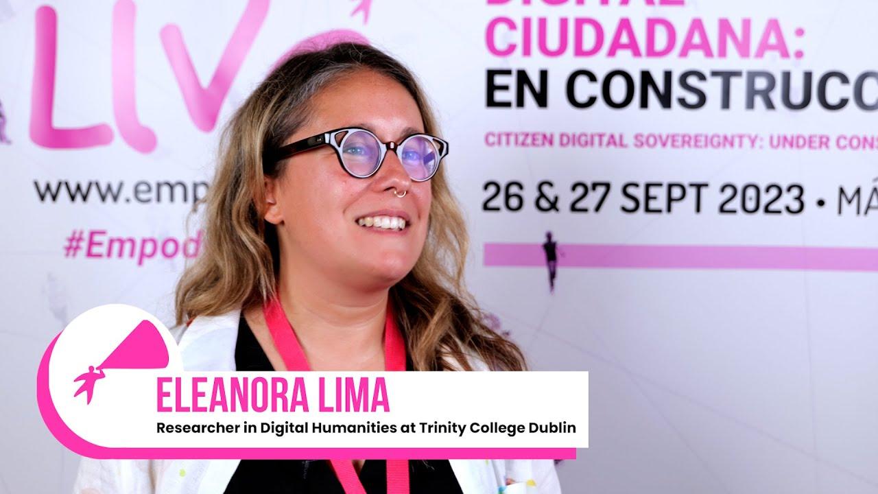 Embedded thumbnail for Photocall interview with Eleonora Lima at #EmpoderaLIVE 2023